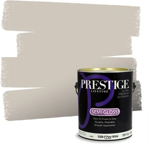 Vista 163 de Prestige Paints - 2 en 1, pintura base y pintura de exterior, P400-D-SW7053