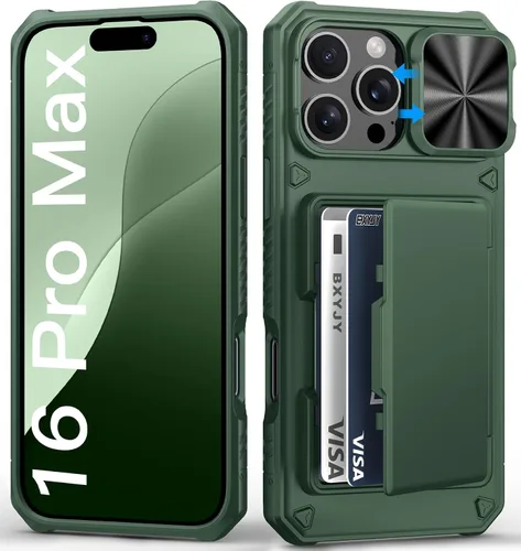 Vista 94 de BXYJY Funda tipo cartera para iPhone 15 Pro, tarjetero (4-5 tarjetas)