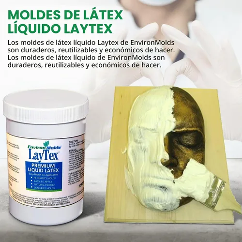 Vista 7 de EnvironMolds LayTex - Molde de látex líquido para fabricar, 1 galón