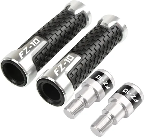 Vista 13 de Para Yamaha MT-10 FZ-10 MT10 FZ10 2016 7/8 "0.866 in Manillar Agarraderas Motocicleta CNC Manija Bar Extremos Tapa Tapones de Peso Slider (Color : 1)