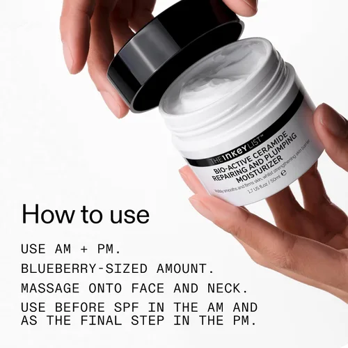 Vista 7 de The INKEY List Crema Hidratante Reparadora y Rellenadora de Ceramidas Bioactivas 1.7 fl oz/50 ml, Cuidado de la Piel Anti-Edad, Crema de Hidratación