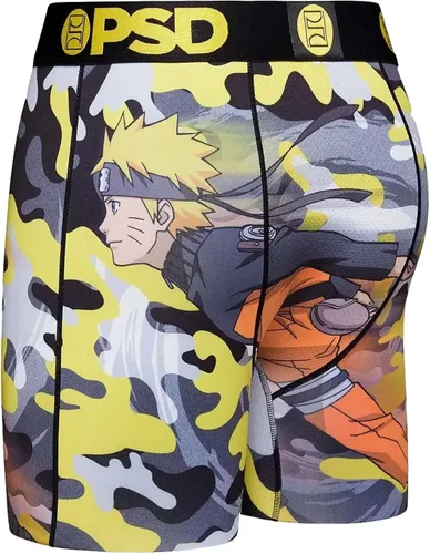 Vista 3 de PSD Men's Naruto Boxer Briefs - Breathable and Supportive Men's Underwear with Moisture-Wicking Fabric