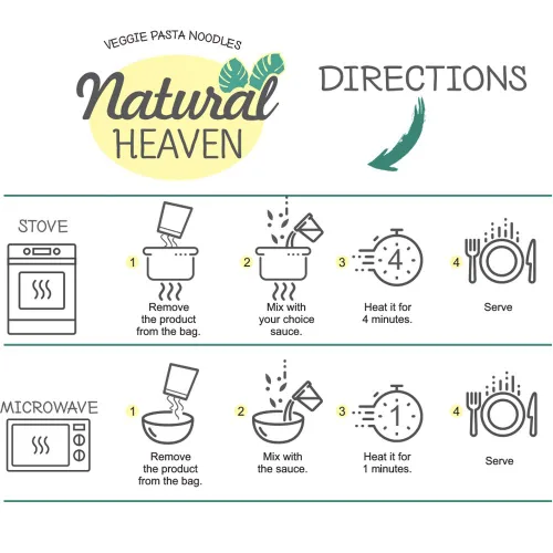 Vista 9 de Natural Heaven - Fideos cabello de ángel de palmito