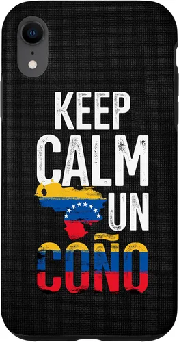Vista 25 de Funda para iPhone 17 con diseño de bandera de Venezuela Pride Venezuela Girl Boy Flag Keep Calm Un Cono