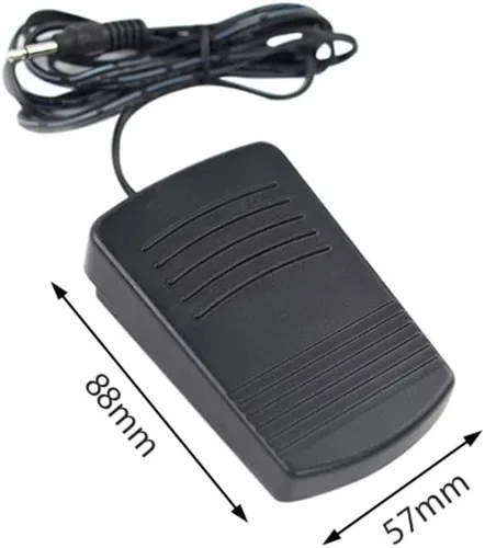 Vista 3 de Universal Mini portátil hogar máquina de coser accesorios pedal controlador control