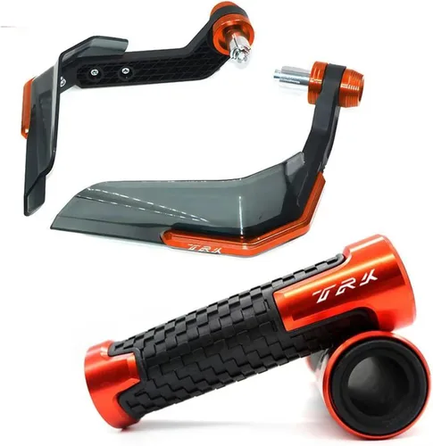 Vista 16 de for Benelli TRK 502 502X Leoncino 500 Motorcycle Handguard Grips Handle Shield Windshield (Color : Black 1)