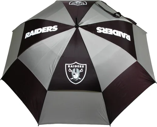 Vista 21 de Team Golf NFL San Francisco 49ers - Paraguas de golf de 62 pulgadas con funda protectora, diseño de protección contra el viento de doble toldo