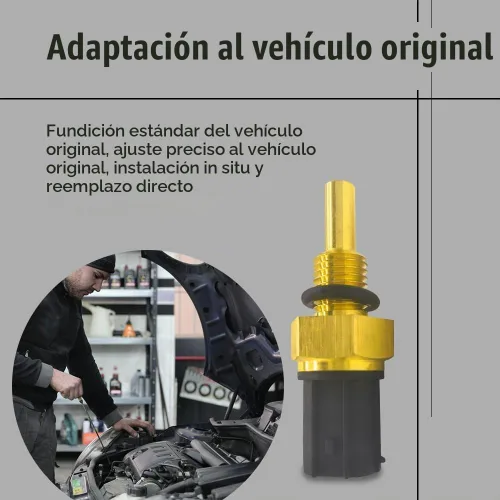 Vista 5 de Zufoty 37870-PNA-003 37870-PLC-004 Sensor de Temperatura de Refrigerante Compatible con Honda Civic Element 2001-2011, Accord CR-V 2003-2007, Pilot