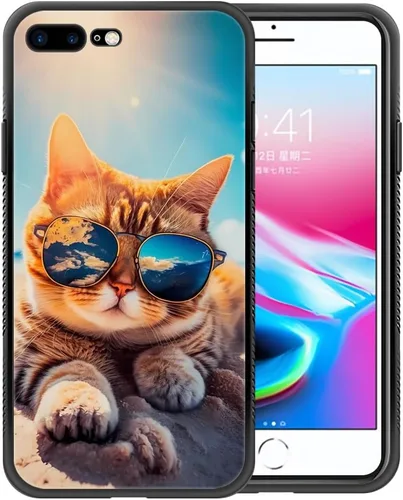 Vista 27 de ZHEGAILIAN Funda compatible con iPhone SE 2022, diseño de patrón de policarbonato duro, funda protectora de TPU suave antideslizante para iPhone SE