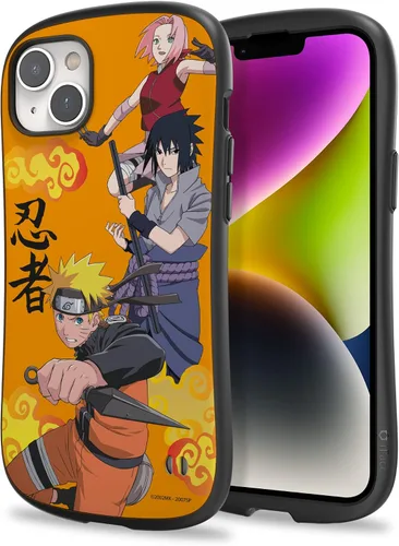 Vista 9 de iFace Naruto Shippuden - Funda para iPhone 13 Pro (6.1 pulgadas), funda protectora de anime a prueba de golpes de primera clase, Naruto y amigos