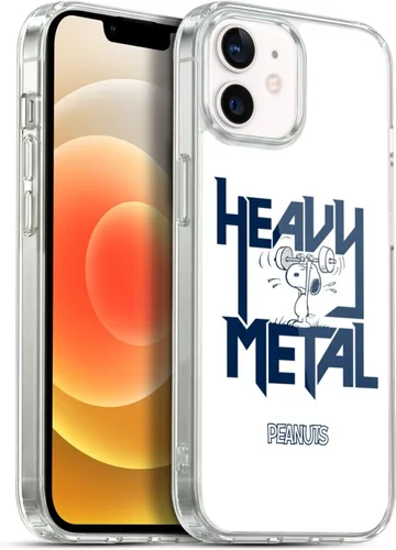 Vista 15 de Head Case Designs Funda de gel con licencia oficial de Peanuts Charlie Brown Good Grief Rock Tees [protección de grado militar] compatible con Apple