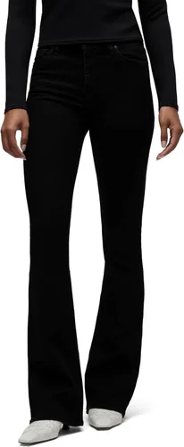 Vista 23 de HUDSON Jeans Barbara de cintura alta corte en negro recubierto Aparición