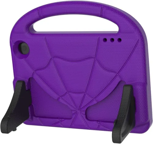 Vista 9 de Funda para tableta para nuevo 7 pulgadas 2024, cubierta ligera a prueba de golpes para niños con cubierta de soporte - negro