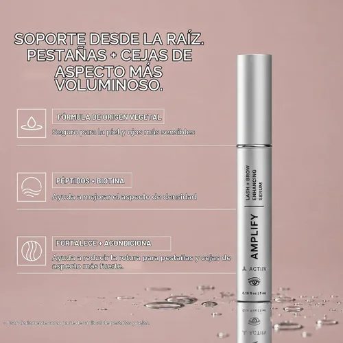 Vista 2 de ACTIIV Amplify Lash + Suero para mejorar las cejas