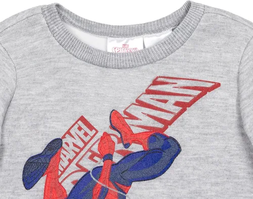 Vista 3 de Marvel Spider-Man Miles Morales Sudadera infantil a niño grande Rojo