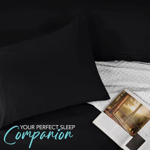Vista 7 de Utopia Bedding Juego de funda de edredón con fundas de almohada, funda de edredón de 2 piezas con cierre de cremallera, 1 funda de edredón con 1