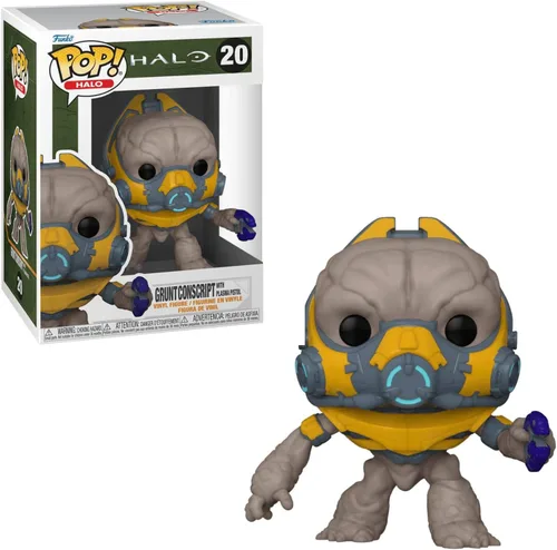 Vista 7 de POP Halo Infinite - Figura de vinilo Grunt Conscript Funko (incluye funda protectora de caja compatible)