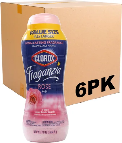 Vista 17 de Clorox Fraganzia Cristales Potenciadores de Aroma para Lavandería en Aroma de Madera de Cedro y Salvia - Perlas Perfumadas Frescas para el Lavado