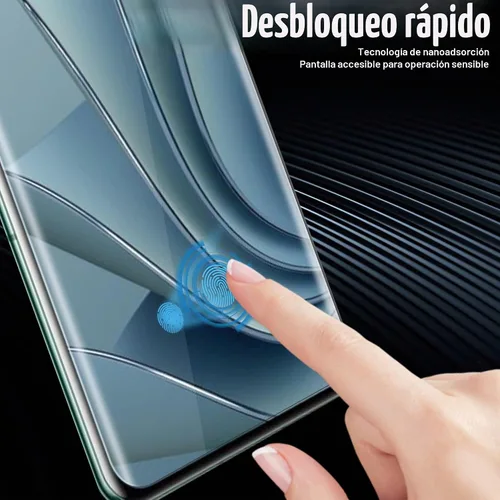 Vista 2 de Orzero Paquete de 3 protectores de pantalla de TPU compatibles con OnePlus 10 Pro 5G (no vidrio), protector de pantalla de alta calidad, alta