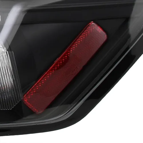 Vista 9 de SPEC-D TUNING - Luces traseras negras compatibles con Honda Civic Coupe 2 puertas 2006-2011, conjunto de izquierda + derecha