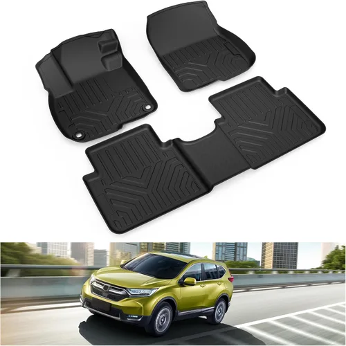 Vista 21 de KIWI MASTER Alfombrilla de maletero de carga para Toyota 4Runner 2010-2024, repuesto OEM PT218-89112 para todo tipo de clima, forro de maletero TPE