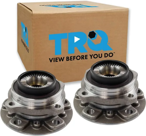 Vista 66 de TRQ Juego de 2 rodamientos de rueda delantera y conjunto de cubo compatible con Tesla 3 2020 Y 2018-2019 para Tesla 3 2020 Tesla Y AWD 2018-2019