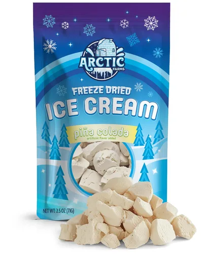Vista 19 de Arctic Farms Trozos de Helado Liofilizado Empaquetados y en Caja - No se Derrite (1 libra, S'mores)