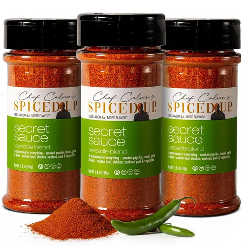 Vista 9 de Paquete de 3 condimentos asiáticos para barbacoa y especias para carne de res, salmón y pollo, condimento asiático con piña, jengibre y hojuelas
