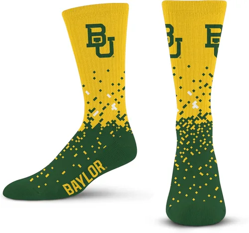 Vista 26 de For Bare Feet Calcetines de la NCAA para niños y niñas, unisex, Spray Zone Crew, para jóvenes