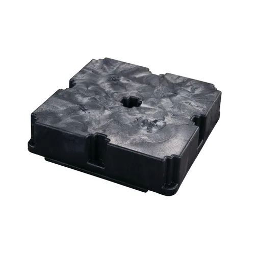 Vista 4 de Eagle Plataforma modular para derrames de un tambor, 26.25"x26"x6.5", sumidero de 15 galones, bandeja de contención de capacidad de carga de 2,000