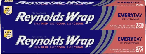 Vista 13 de Reynolds Rollo de papel de aluminio Wrap Everyday Strength, 12 pulgadas