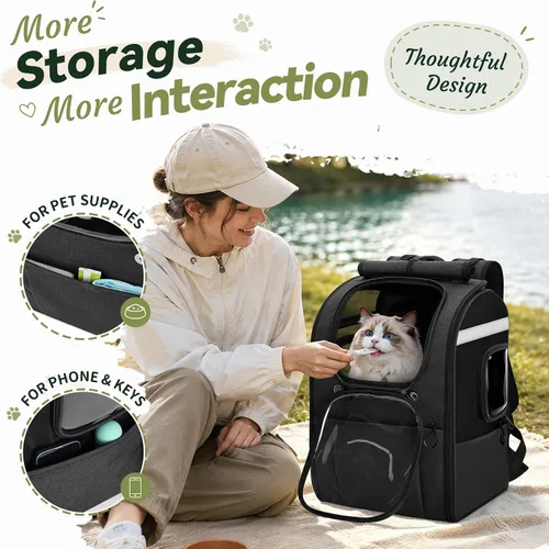 Vista 6 de Apollo walker Mochila transportadora para gatos pequeños y perros