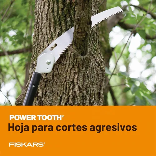 Vista 4 de Fiskars Brands 394620 - 1001 - Sierra de poda, se extiende hasta 8 pies.