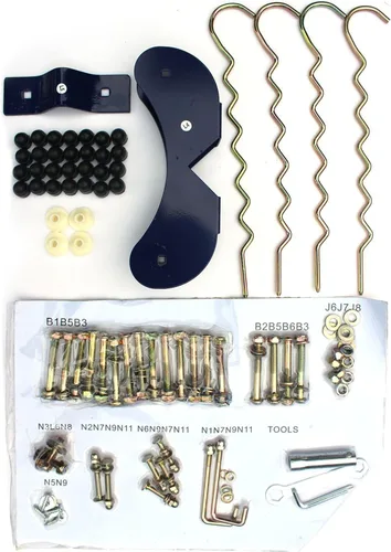 Vista 8 de Juego de columpios de metal resistentes para exteriores para niños
