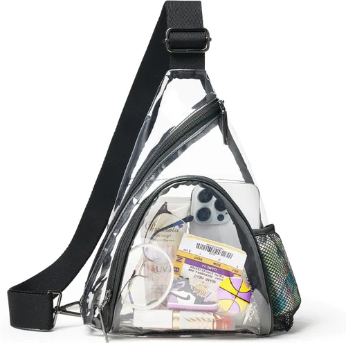 Vista 13 de LATMAP 7L Bolsa de Cintura para Hombres y Mujeres Mochila de Cadera Riñonera Bandolera Bolso de Hombro Cinturón de Viaje Bolso de Mano de PU Cuero
