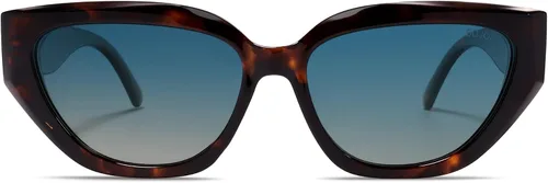 Vista 31 de SOJOS Gafas de sol polarizadas de ojo de gato lindo de moda para mujer Cateye SJ2237