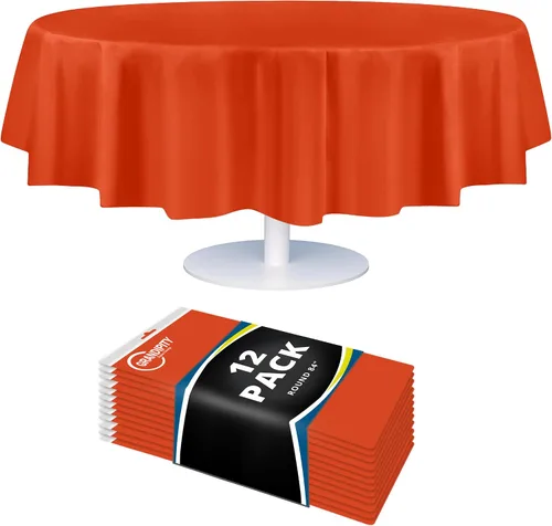 Vista 63 de Mantel de plástico de alta calidad - 54 in. x 108 pulgadas. Grandipity - Mantel rectangular (6 y 12 unidades), Agua (Aqua)