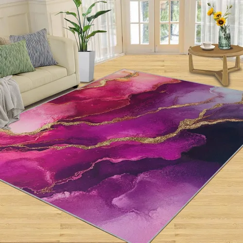 Vista 24 de Girl Horse Rugs for Bedroom, Horse Area Rug, Animal Rugs for Living Room, Indoor Non-Slip Rug, Machine Washable Carpet for Front Entrance Floor