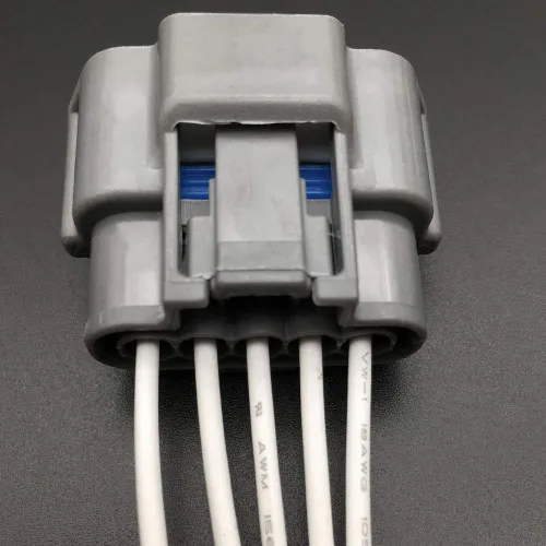 Vista 5 de Nuevo conector de mazo de cables de bomba de combustible compatible con Versa de 5 vías con alambre
