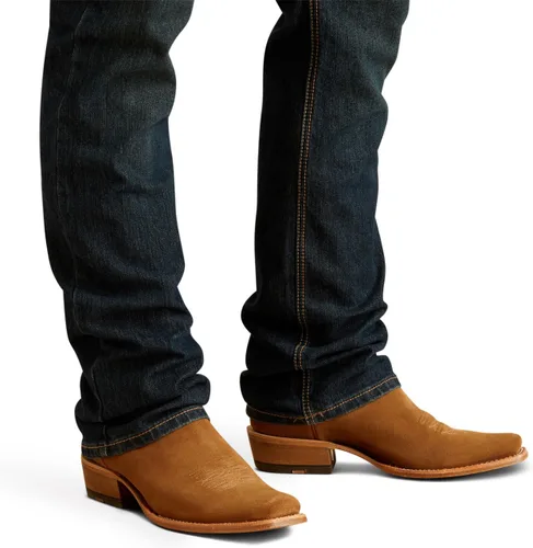Vista 6 de ARIAT M4 Jeans elásticos relajados con corte de bota Goldfield Piedra Negra