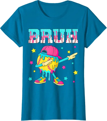 Vista 114 de Baseball Life Style 101 Apparel Youth Drip Baseball Boys Kid Camiseta
