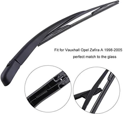 Vista 4 de Rear Wiper Blade & Arm Set Kit, for Opel Zafira A 1998-2005 Rear Wiper Arm