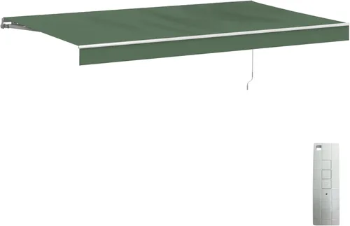 Vista 81 de Toldo Aleko retráctil, motorizado, para patio Gris