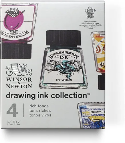 Vista 9 de Winsor & Newton tinta para dibujar - Pack de colección Henry