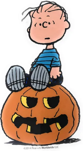 Vista 3 de Juego de 3 decoraciones de gel para ventana con calabaza Snoopy - Woodstock con capa - Charlie Brown decoraciones de fiesta