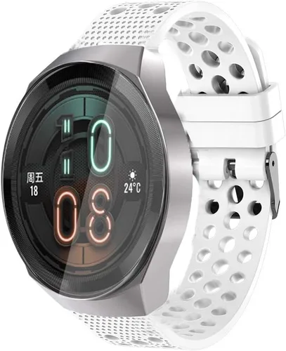 Vista 2 de 200 fundas compatibles con Huawei Watch GT 2e con correa, funda completa Blueshaw + pulseras deportivas de repuesto de silicona compatibles