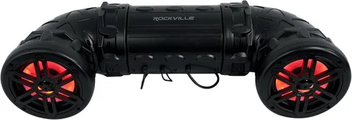 Vista 5 de Rockville RATV65L Bluetooth Dual 6.5" alimentado ATV/UTV/Altavoz marino
