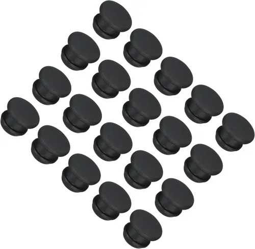 Vista 44 de MECCANIXITY Tapones de silicona con bloqueo de clic para cubrir agujeros de panel, sello de panel de goma tipo empotrado redondo para antepechos