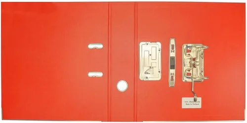 Vista 10 de Carpeta de 2 anillos con forma de arco de palanca; tamaño carta de EE. UU.; para perforadoras de papel de 2 3/4 pulgadas de centro a centro (cc)