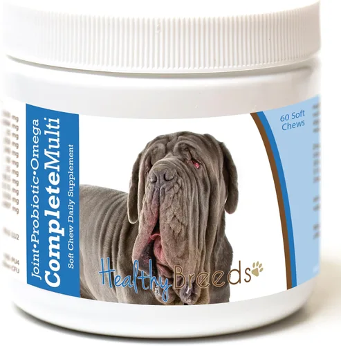 Vista 106 de Healthy Breeds Affenpinscher todo en uno multivitamínico suave masticable 60